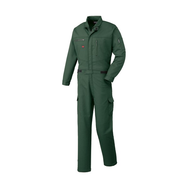 山田辰 つなぎ服 グリーン S 1-3950-GR-S 1着|DIY FACTORY ONLINE SHOP
