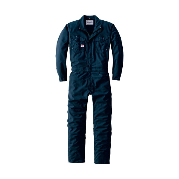 つなぎ服-001-ネイビーブルー-5Lサイズ 5L ネイビーブルー 23011-001-5L 1着｜DIY FACTORY ONLINE SHOP