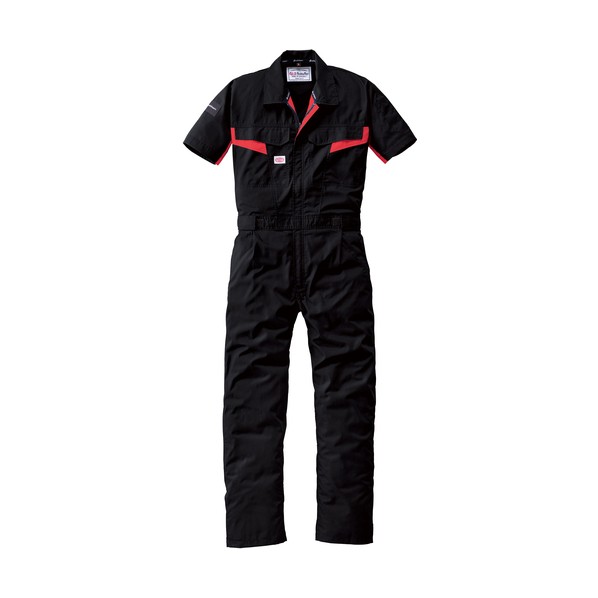AUTO-BI ファイテン半袖つなぎ服1511-006ブラック-3L 1511-006-3L 1着｜DIY FACTORY ONLINE SHOP