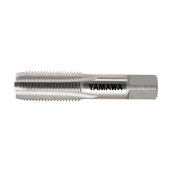 やまわ(YAMAWA) 管用平行ねじ用難削材用ハンドタップ PM-PF 1/4-19 PM-PF-1/4-19 1点