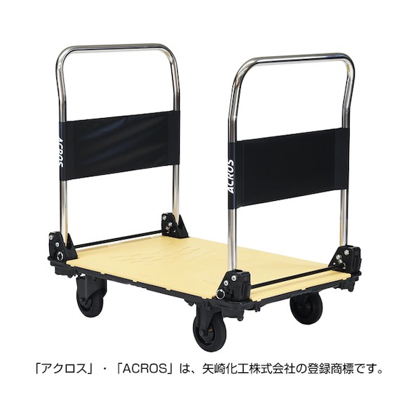 ※法人専用品※ アクロス 静音キャスタータイプ ダブルハンドル SCー9060AX DHA SC-9060CA-DHA-SKH 1点