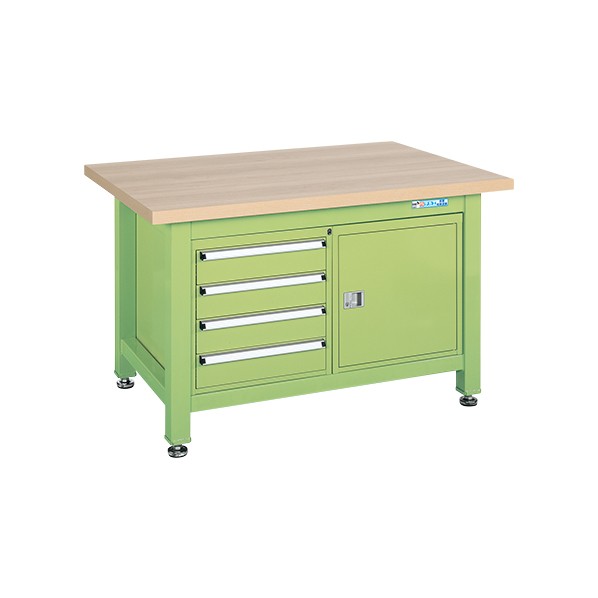サカエ超重量作業台(W/耐荷重3000kg/木目メラミン天板/H740)WM-240B|DIY FACTORY ONLINE SHOP