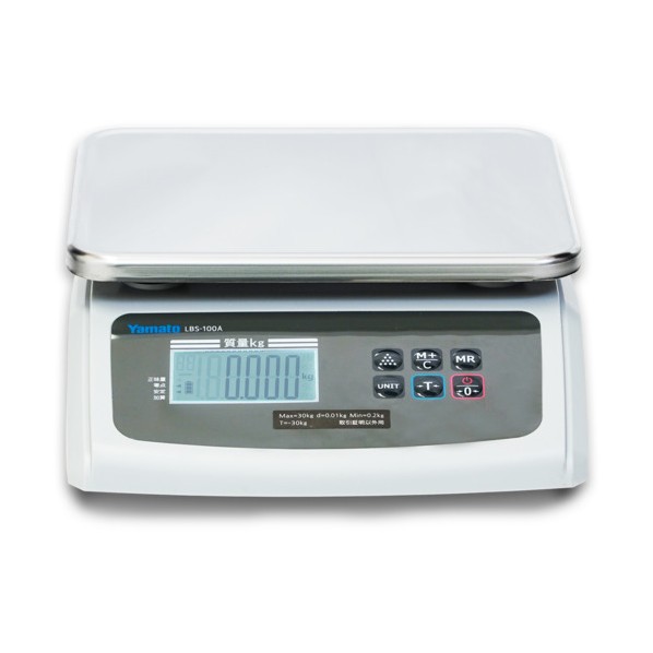 デジタル上皿はかり 30kg 244X285X98粍 LBS-100A-30 1台