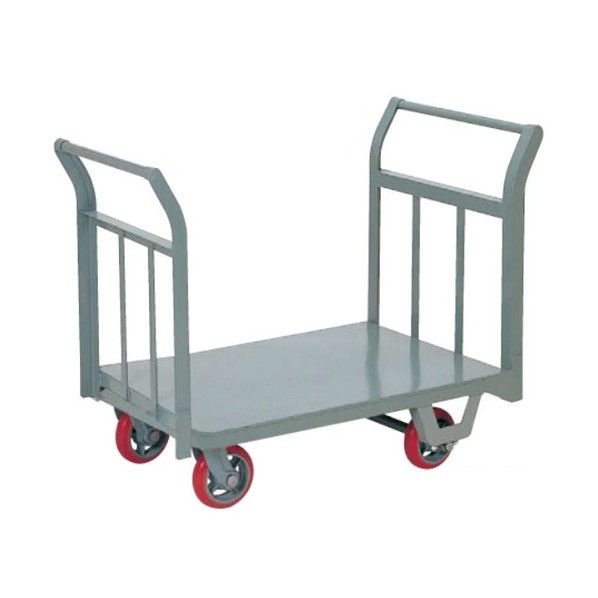 ※法人専用品※ヨドノ 両袖運搬車 900&times;600仕様FCD車輪付 NO.30-FCD 0｜DIY FACTORY ONLINE SHOP