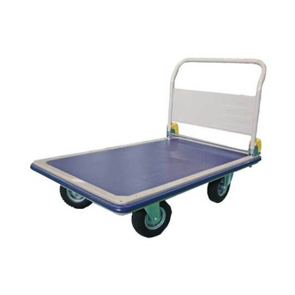 ※法人専用品※ パレットカー 折り畳み式 空気入タイヤ付 501A-AR 1点｜DIY FACTORY ONLINE SHOP
