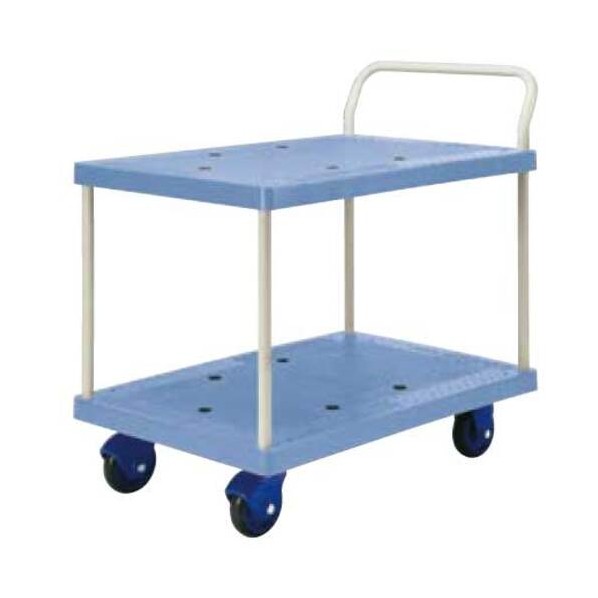 ※法人専用品※ヨドノ 樹脂製フレッシュカー 2段式 ブルー 301PC 0｜DIY FACTORY ONLINE SHOP
