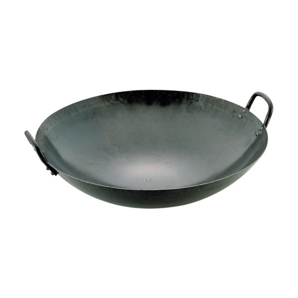 ※法人専用品※山田工業所 鉄打出中華鍋 57cm(板厚1.6mm) 017002010 1個|DIY FACTORY ONLINE SHOP
