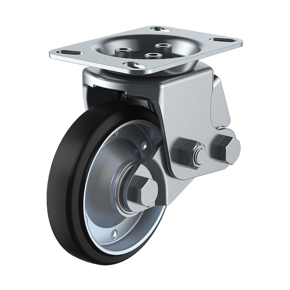ユーエイ SKY-2R型キャスター 固定車プレート式 SKY-2R150WF(AR)-A-2 1個