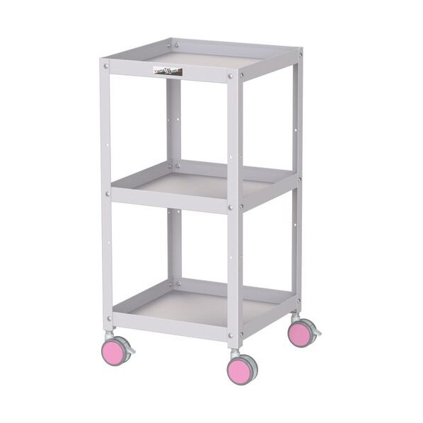 ※法人専用品※山金工業 色彩ワゴン CWCL-3-RE 1台