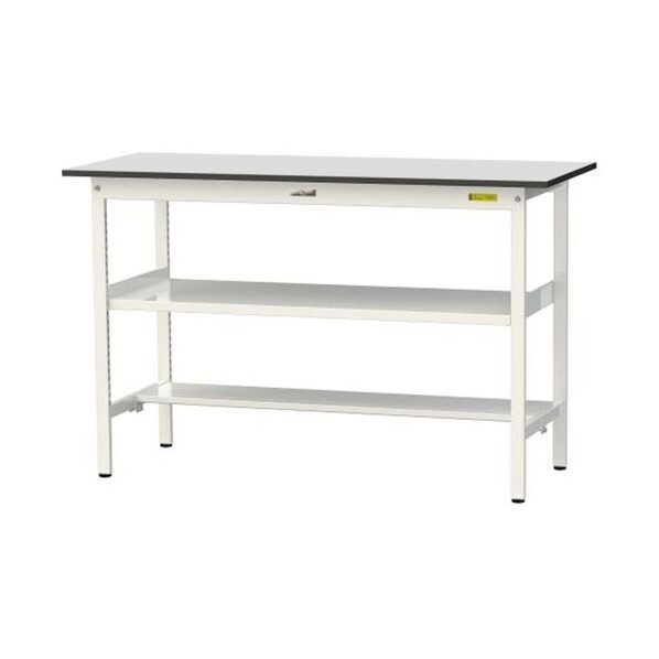 ワークテーブル150シリーズ 固定式 ライトグレー(天板)/シルキーホワイト( SURH-1560TF-GYW 1UNT