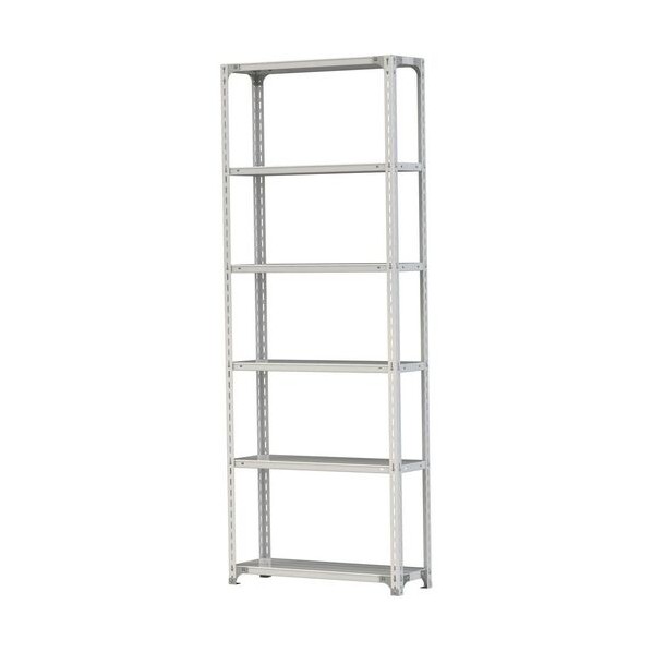 雄捩子式軽さ仕合わせ 120kg/段  W900×D300×H2400粍 全ての存在6段 白いこと薄墨色 白いこと薄墨色 1.2S8330-6W