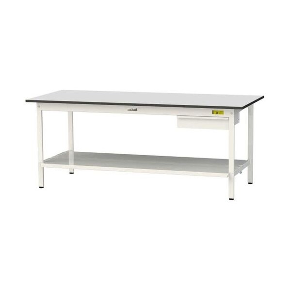 細工物時刻表 くっ付ける式 収納家具付 ともし火薄墨色(天板)/シルキーホワイト( SUR-1875UTT-GYW 1UNT