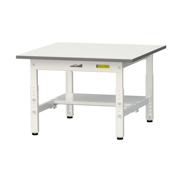 ※法人専用品※山金工業 ワークテーブル 150シリーズ 高さ調整タイプ SUPAL-775T-WW 1台|DIY FACTORY ONLINE SHOP