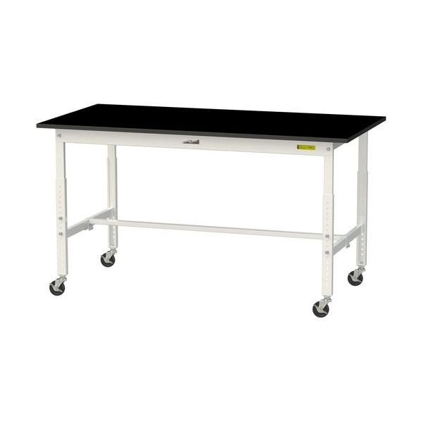 ※法人専用品※山金工業 実験用ラボテーブル SLKAC-1575-BKW 1台