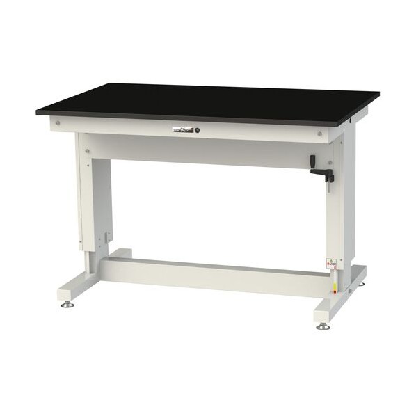 ※法人専用品※山金工業 実験用ラボテーブル 昇降タイプ SSK-1275A-BKW 1台