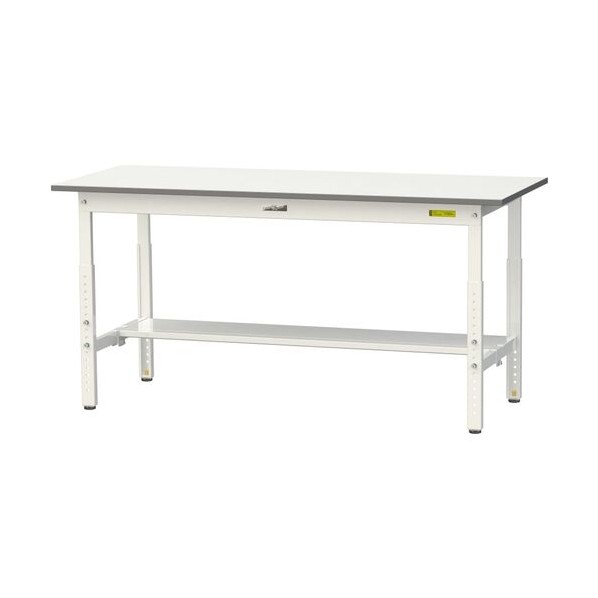 ※法人専用品※山金工業 ワークテーブル 150シリーズ 高さ調整タイプ SUPA-1560T-WW 1点｜DIY FACTORY ONLINE SHOP