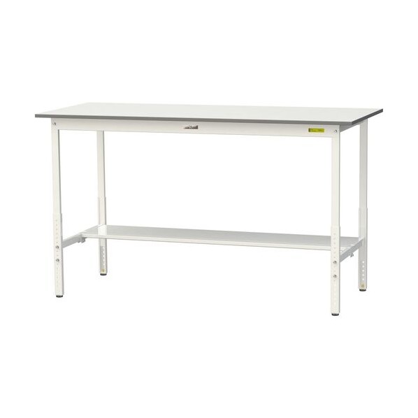 ※法人専用品※山金工業 ワークテーブル 150シリーズ 高さ調整タイプ SUPAH-1875T-WW 1点｜DIY FACTORY ONLINE SHOP