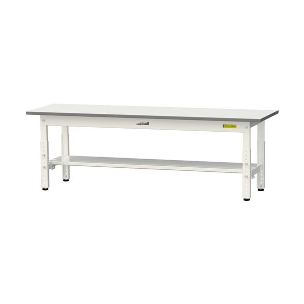 ※法人専用品※山金工業 ワークテーブル 150シリーズ 高さ調整タイプ SUPAL-1545T-WW 1台