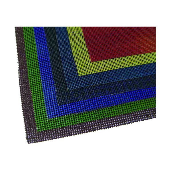 ダイヤメッシュシート 100x100 ＃600 天の原青色 DNS-600