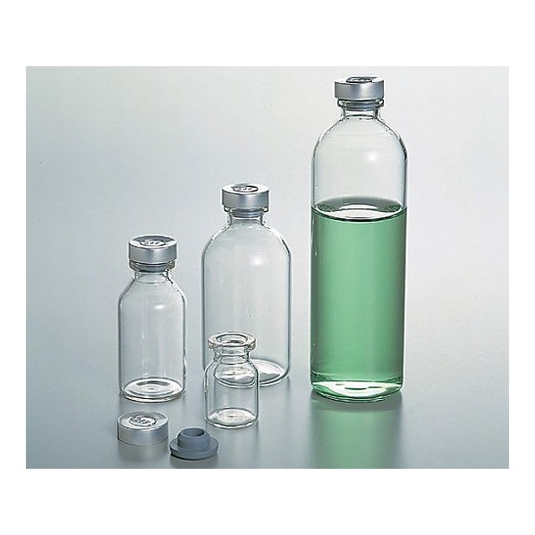 アズワン バイアル瓶 100ml 白 5-111-08 50本