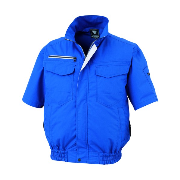 空調服半袖ブルゾンXE98032-46-4L ロイヤルブルー 4L ロイヤルブルー XE98032-46-4L 1着