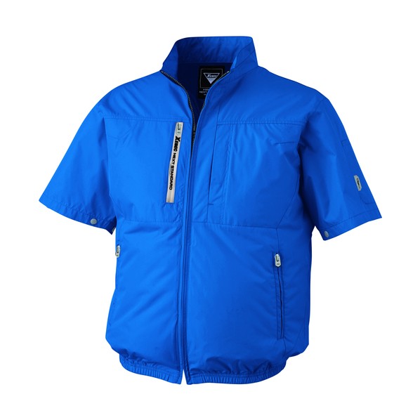 空調設備服半袖上衣XE98034-40-5L 青味 5L 青味 XE98034-40-5L 1着