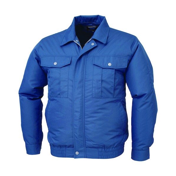 空調服ポリエステル100ブルゾンKU90540-K14-S ダークブルー KU90540-K14-S