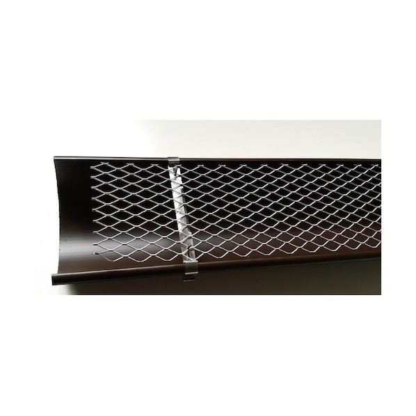 フジテック φ100丸樋用枯葉、落葉、ゴミ防止金具 84x1000mm アルマイト･生地 45061 20セット 9,224円
