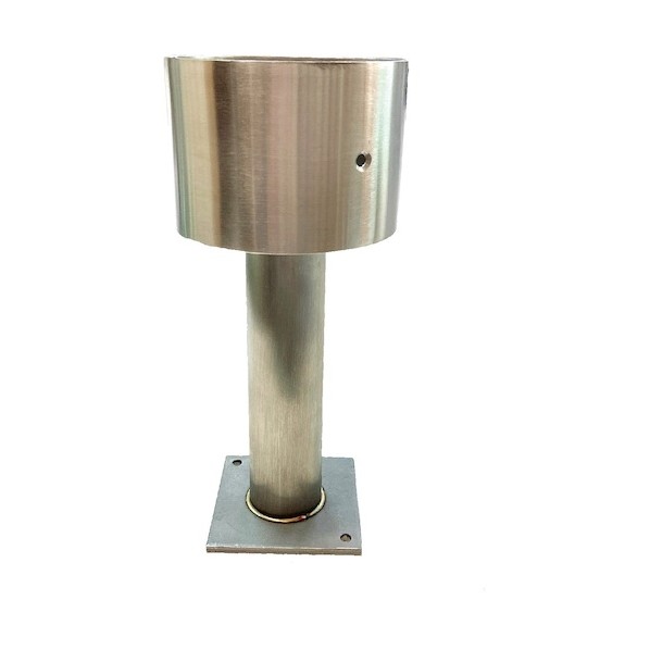 ノーブランド ステンレス柱受丸 120mm ヘアライン 44811 1個｜DIY FACTORY ONLINE SHOP
