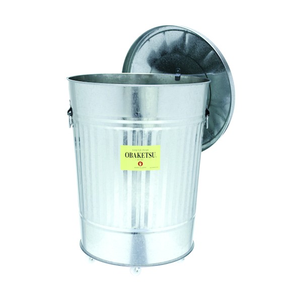 渡辺金属工業 オバケツKM60シルバー･キャスター付 60L シルバー KM60 1個 11,689円