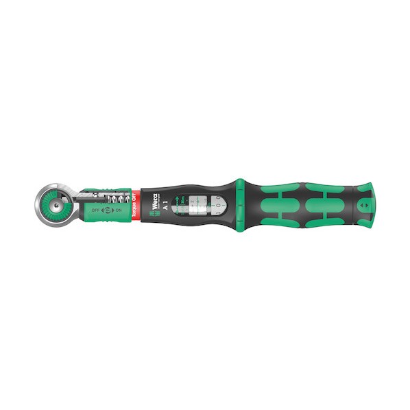 Wera 空転式トルクレンチ（プリセット型） A1セーフトルク 2～12Nm 1/4ソケット用 343971｜DIY FACTORY ONLINE SHOP