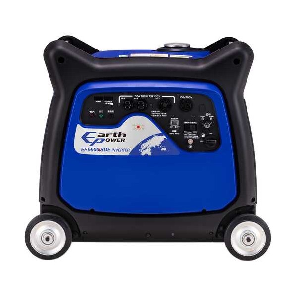 ※法人専用品※Willbe 防音型インバーター発電機 EF5500iSDE EF5500ISDE 1台|DIY FACTORY ONLINE SHOP