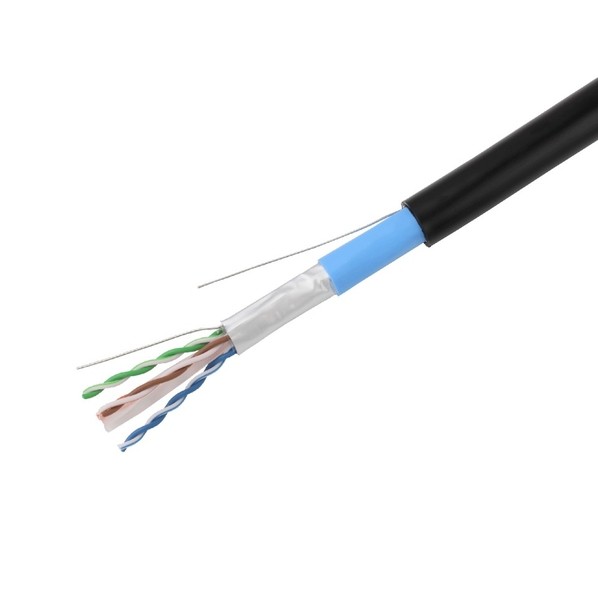 日本製線 1Gbps伝わらす相応う Cat.6 U/UTP 室外用有線テレビ (遮蔽物) 200m巻 0.54PNSGDT6SLAP200 1点