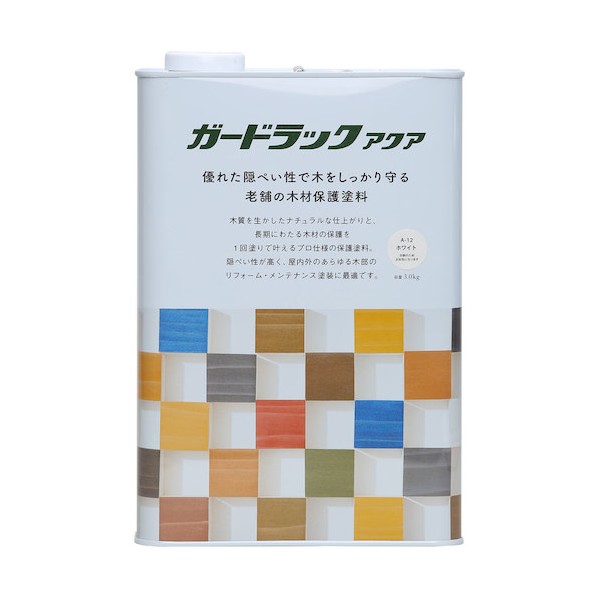 和信絵の具 ガードラックアクア 3kg 白いこと 800408 1