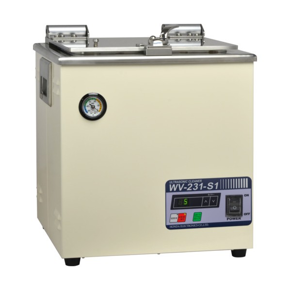 ※法人専用品※ヴェルヴォクリア 卓上型超音波洗浄機(輸出不可) WV-231-S1 1点｜DIY FACTORY ONLINE SHOP