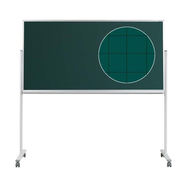 ※法人専用品※馬印 マジシリーズ片面脚付スチールグリーン暗線入黒板 MS36TXN 0｜DIY FACTORY ONLINE SHOP