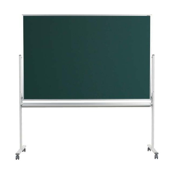 ※法人専用品※馬印 マジシリーズ両面脚付スチールグリーン無地黒板 MS46TDN 0｜DIY FACTORY ONLINE SHOP