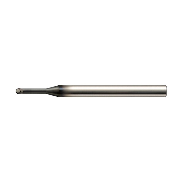 超硬合金・硬脆材加工用ハイスピードロングネックボール R2×有効長8×刃長2.8×首径3.9×全長60 UDCLBH2040-0800 (230-5026)|DIY FACTORY ONLINE SHOP
