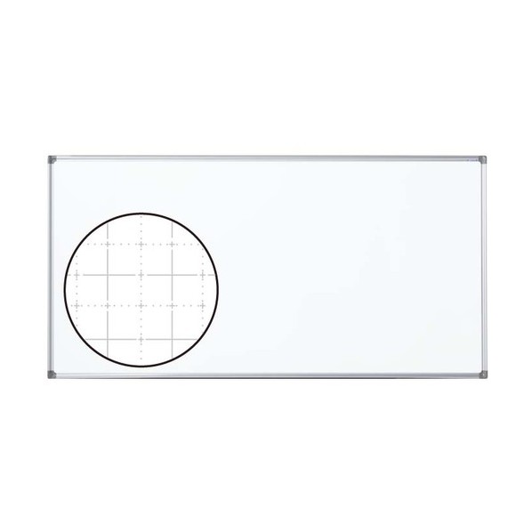 ※法人専用品※馬印 ホワイトボード AXシリーズ 壁掛 暗線入 板面寸法W×H(mm):1810×920 AX36XN 1個
