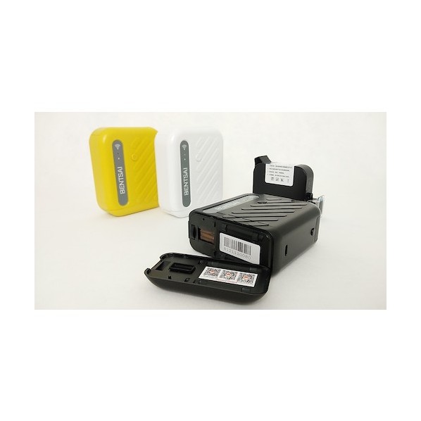 インクジェットハンディプリンター PRTFOX B10+BT-2580(MINI B10Black) 69506011 1点 インクジェットプリンタ-プリンタ-パソコン・周辺機器