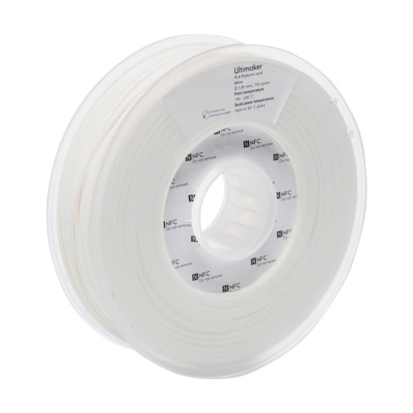 純正フィラメント PLA White 2.85mm 750g 2.85mm White 1613
