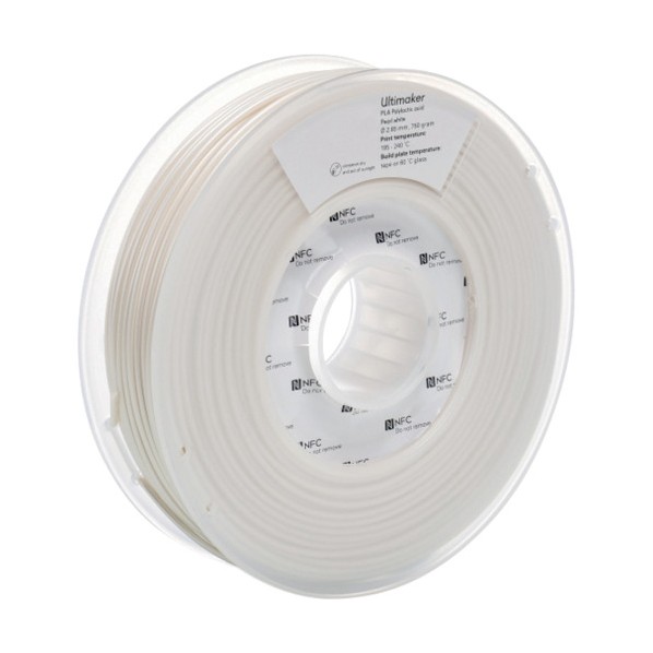 純正フィラメント PLA PearlWhite 2．85mm 750g 2.85mm PearlWhite 1620
