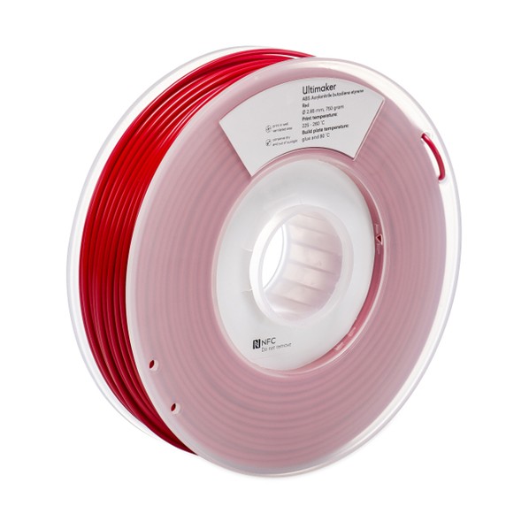 純正フィラメント ABS Red 2．85mm 750g 2.85mm Red 1623 8,687円
