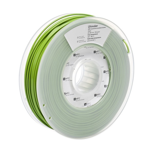 純正フィラメント ABS Green 2．85mm 750g 2.85mm Green 1627