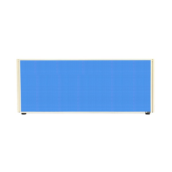 ※法人専用品※東京ブラインド工業 吸音デスクトップパネル 両面吸音仕様 フレームカラーホワイト W1200&times;H450mm FT5005 スカイブルー KDTP-R1200450FT5005W 0｜DIY FACTORY ONLINE SHOP