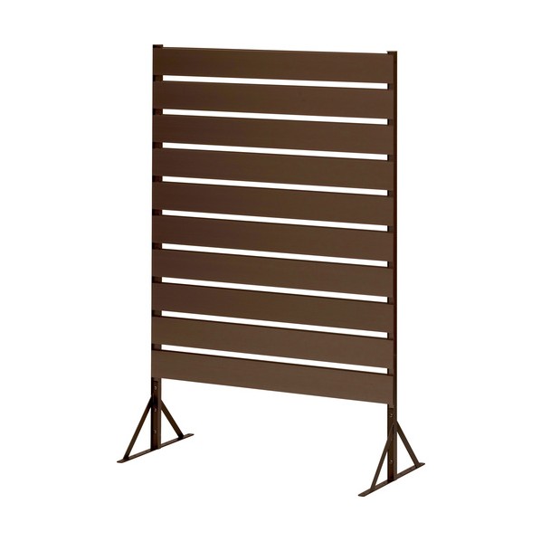 美WOOD オクボーダーフェンス 120cm ブラウン BEW-F120BR 1枚