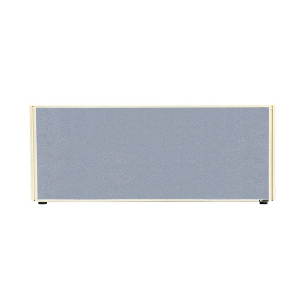 吸音デスクトップパネル 片面吸音仕様 フレームカラーホワイト W1200×H450mm CM1002 ｻｯｸｽﾌﾞﾙｰ KDTP-K1200450CM1002W 41,535円