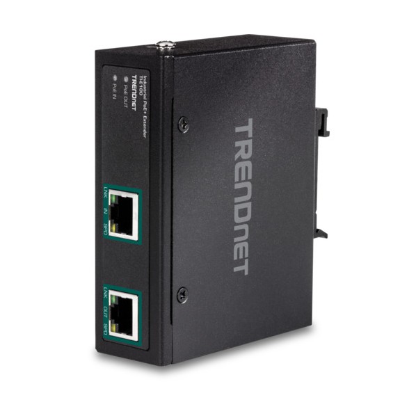 工業用ギガビットPoE＋エクステンダー TI-E100