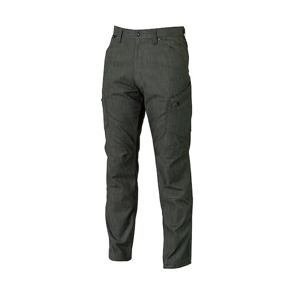 LAYERED TWILLメンズカーゴパンツ L カーキグリーン 5314 L 58 1点