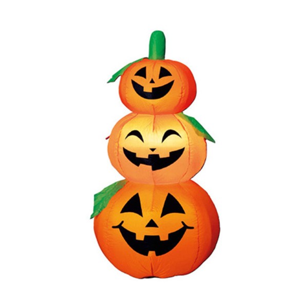 ハロウィン飾りつけ エア湖殴ること トリプル西洋カボチャ TE4-4072 6300053508 1台
